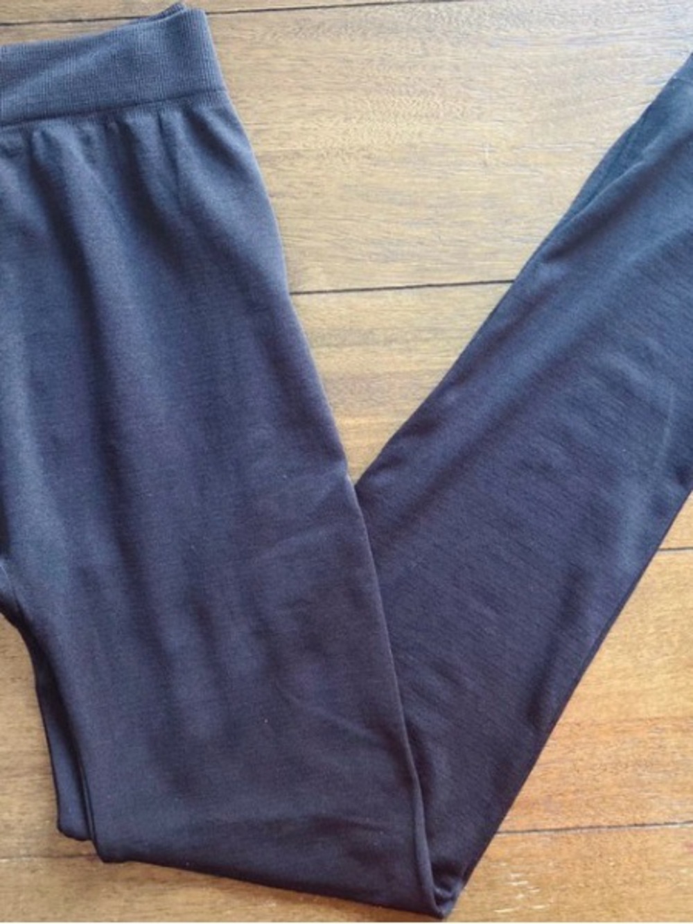 Planet Gold Black Mid Rise Ankle Leggings
